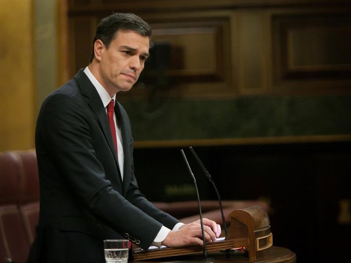 Pedro Sánchez, secretario general del PSOE