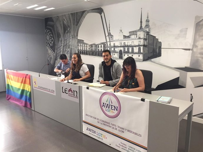 Presentación del Día del Orgullo. 