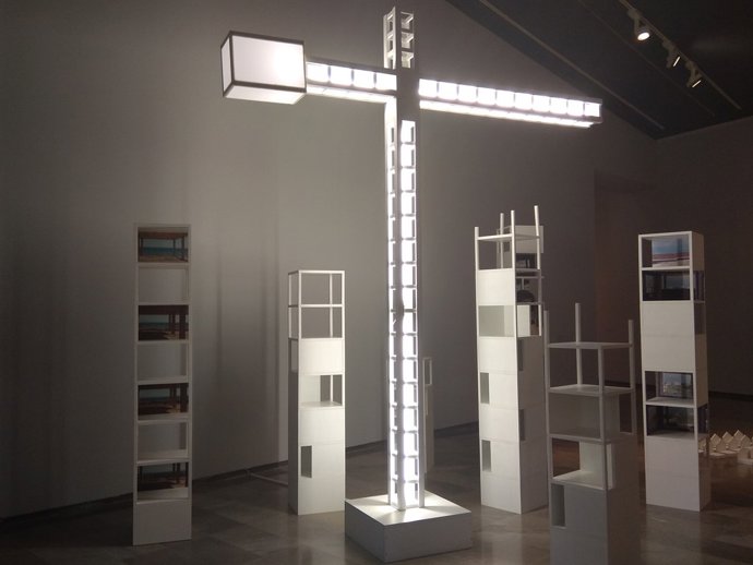 Una de las obras de la exposición