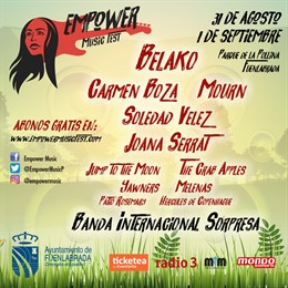 Cartel musical de 'Empower Music' en Fuenlabrada