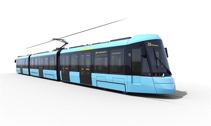 Tranvía de Alstom para la ciudad de Frankfurt