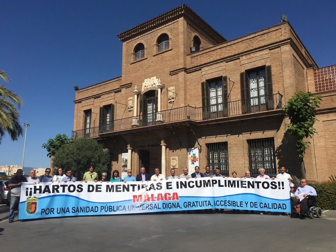 Plataforma por la dignidad de la salud pública de Málaga medicos basta ya sindic