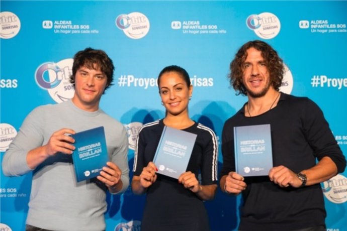 Jordi Cruz, Hiba Abouk y Crles Puyol, protagonistas de 'Proyecto Sonrisas'