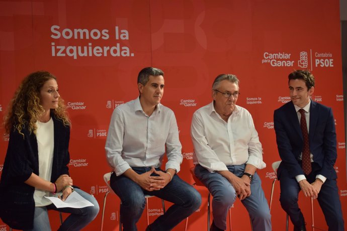 Acto con el secretario de Economía de la Ejecutiva del PSOE