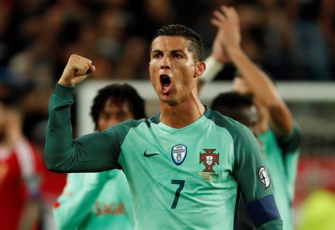 Cristiano Ronaldo con la selección de Portugal