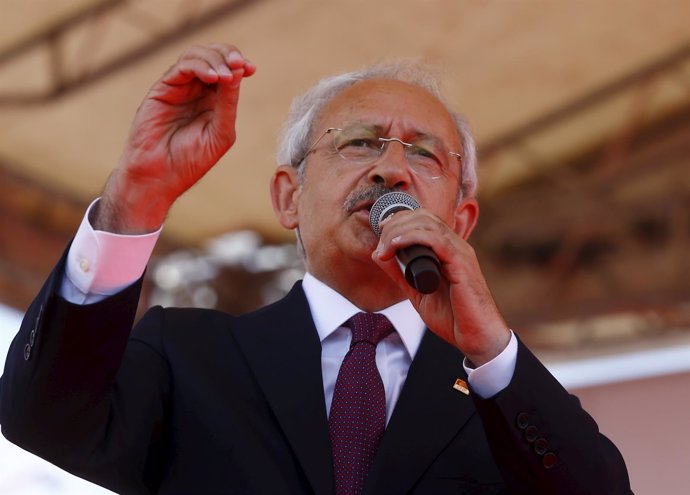 El presidente del CHP, Kemal Kiliçdaroglu