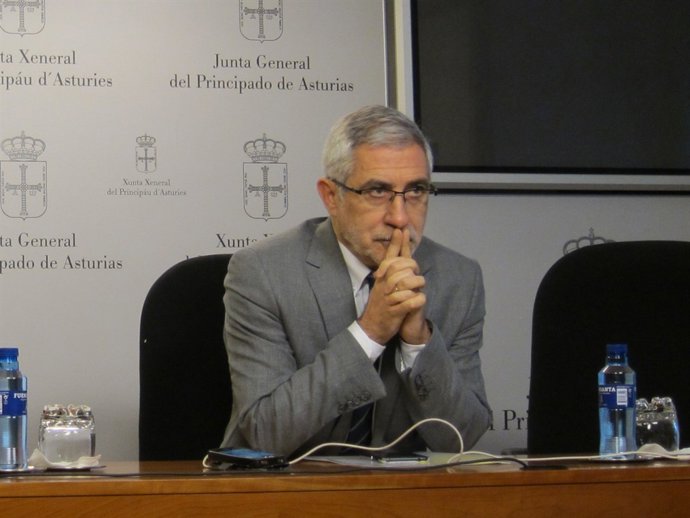 El portavoz de IU en la Junta, Gaspar Llamazares