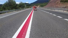 Actuació per millorar la seguretat viària de l'Eix Diagonal