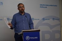 PP denuncia que el PSOE quiere "paralizar" la llegada del AVE a la Región al proponer que no llegue en superficie