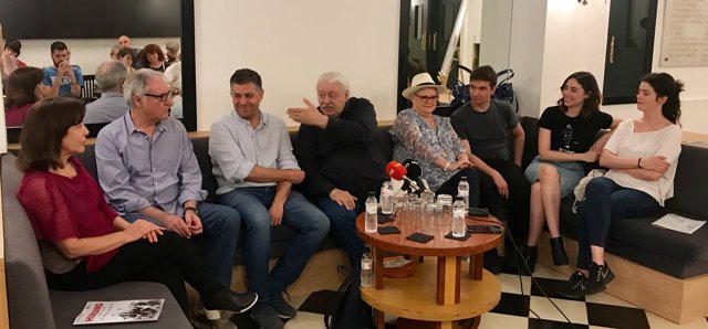 Presentació de l'obra 'Humans' en el Teatre Romea