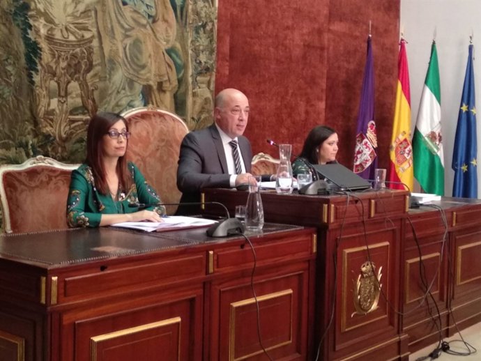 Antonio Ruiz preside el Pleno de la Diputación