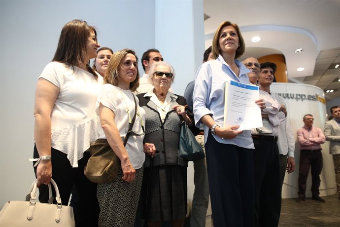 Cospedal presenta els seus avals per al Congrés extraordinari del PP