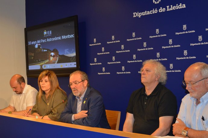 Salvador Ribas, Concepció Cañadell, Joan Reñé, Carlos García y Josep Vilajoliu