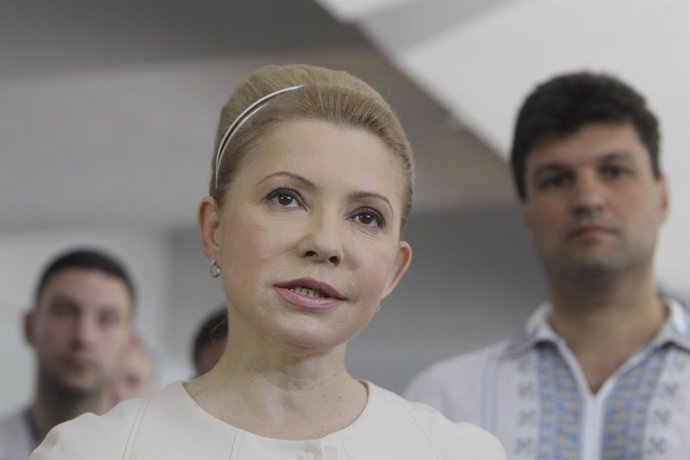 La ex primera ministra ucraniana Yulia Timoshenko