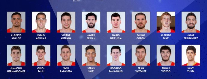 Lista definitiva de la selección española para la tercera 'ventana' FIBA