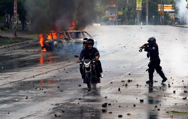 Protestas en Managua (Nicaragua)