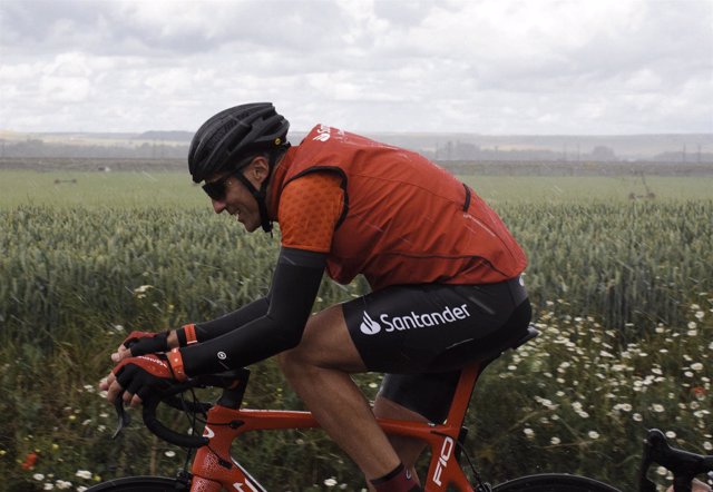 Miguel Indurain en la Vuelta 123 de Banco Santander
