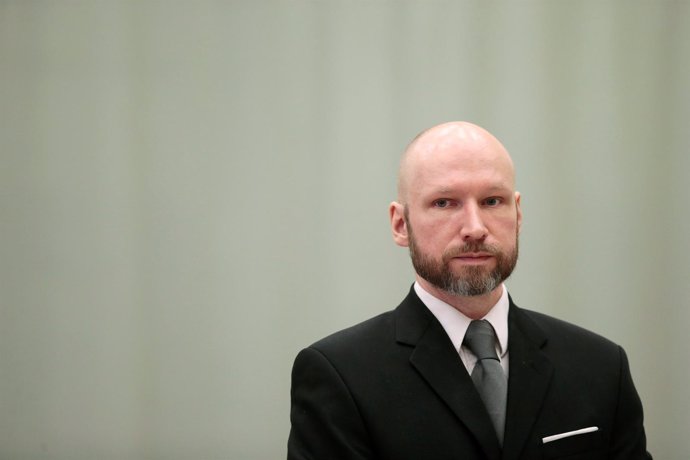 Anders Behring Breivik, ahora llamado Fjotolf Hansen