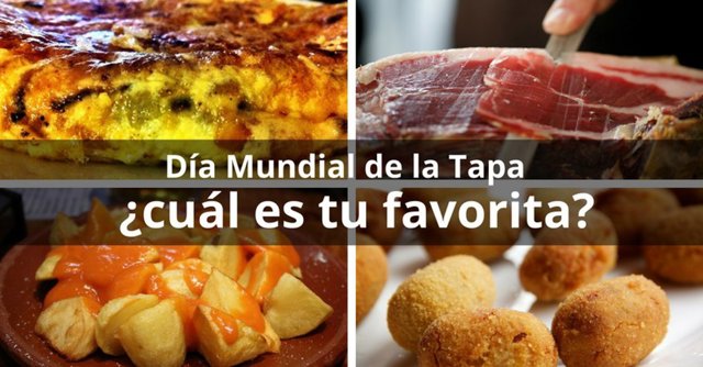Día Mundial de la Tapa, ¿cuál es tu favorita?