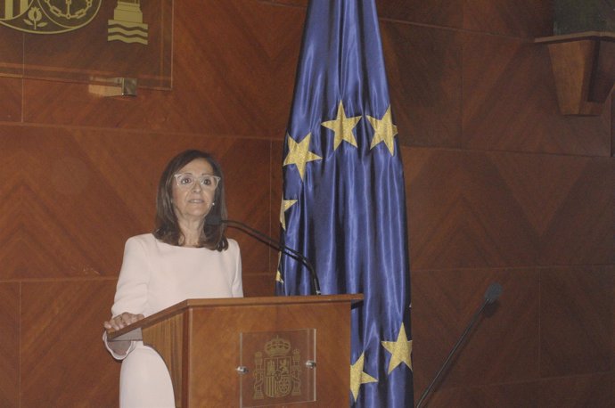 La delegada del Gobierno en Aragón, Carmen Sánchez. 