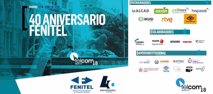 Congreso Telcom’18 - 40º aniversario de FENITEL 