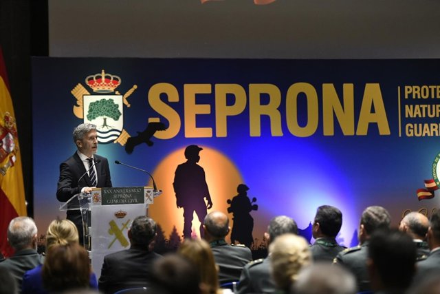 Marlaska preside el acto conmemorativo del 30º Aniversario del SEPRONA