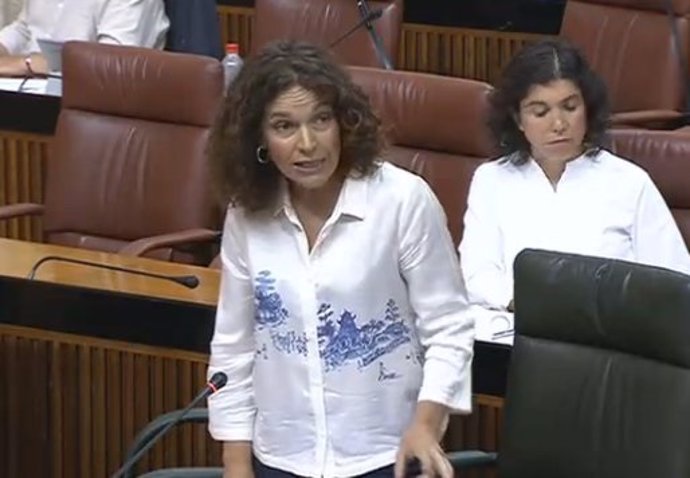 Lina Gálvez en el Parlamento