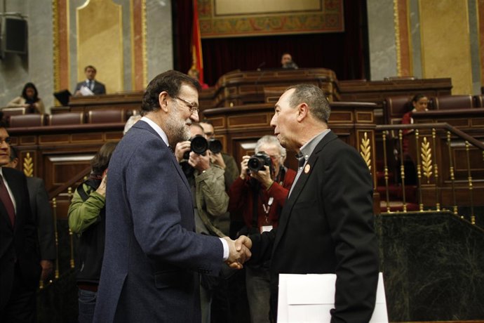 Mariano Rajoy y Joan Baldoví