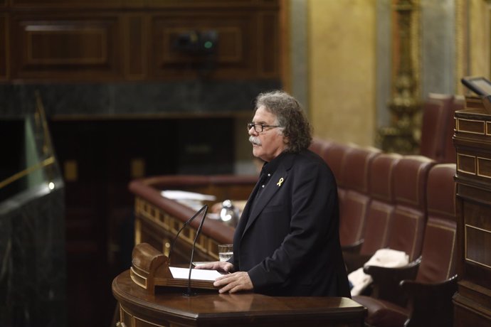 Joan Tardá interviene en el pleno del Congreso sobre los Presupuestos