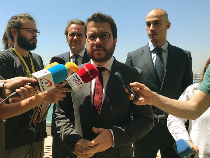 El vicepresident del Govern, Pere Aragonès