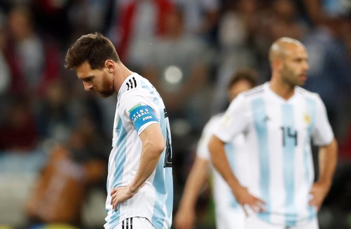 Argentina - Croacia, Messi y Mascherano