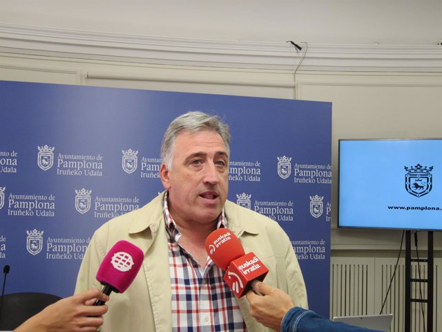 Joseba Asiron, alcalde de Pamplona