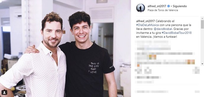 ALFRED Y DAVID BISBAL / EUROPA PRESS