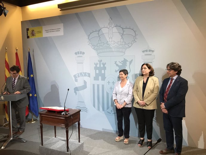 La delegada del Gobierno en Catalunya, Teresa Cunillera, toma posesión