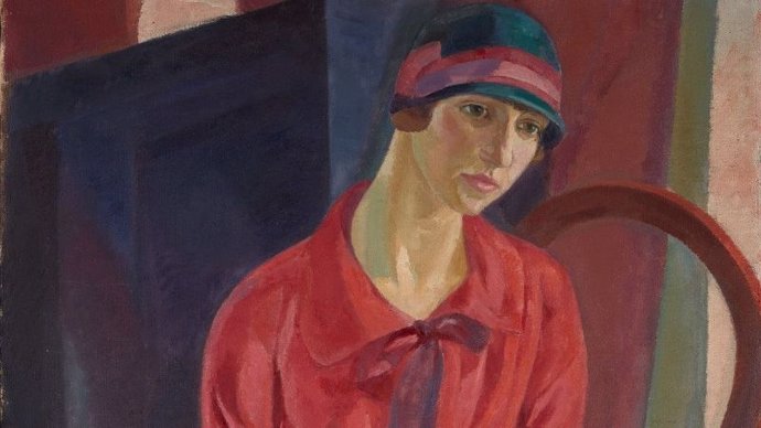 Mujer de rojo de Daniel Vázquez