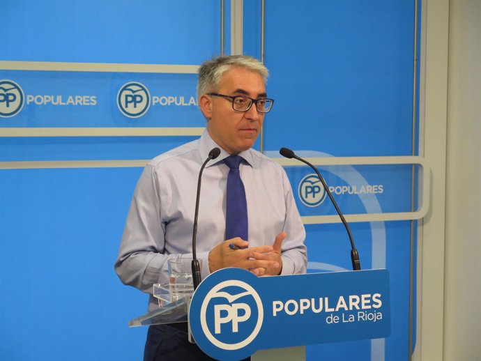 El portavoz del PP Jesús Ángel Garrido                          