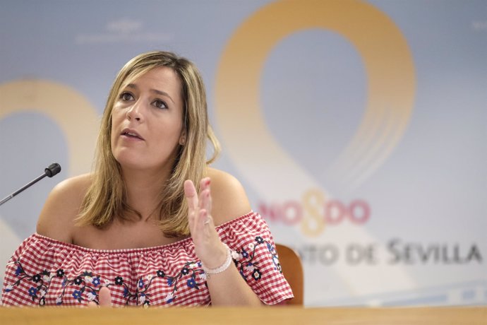La concejal delegada de Igualdad de Sevilla, Myriam Díaz 