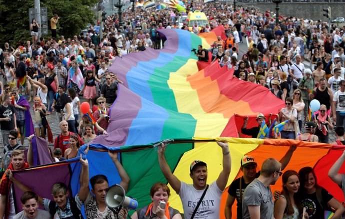 Marcha del orgullo gay en Praga