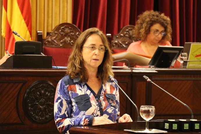 Olga Ballester interviene en el pleno