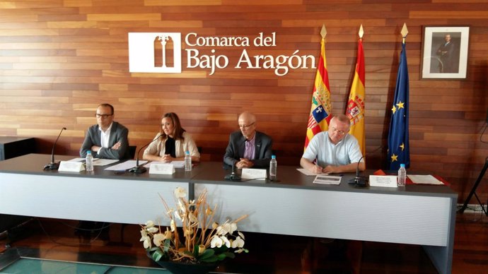 Mayte Pérez en Comraca Bajao Aragón. Alcañiz