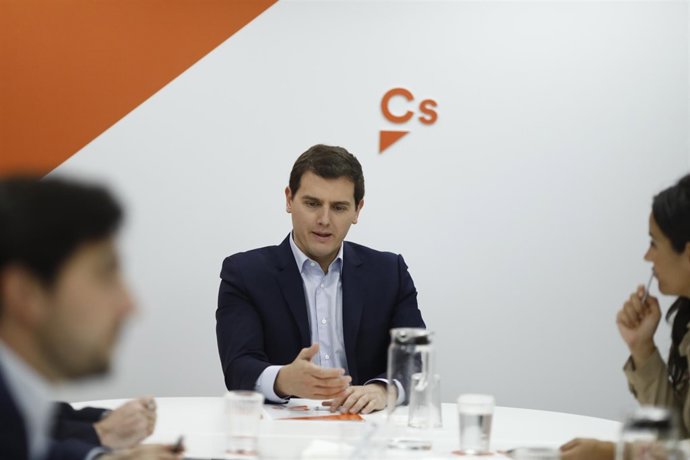 Albert Rivera preside la reunión del Comité Permanente del partido