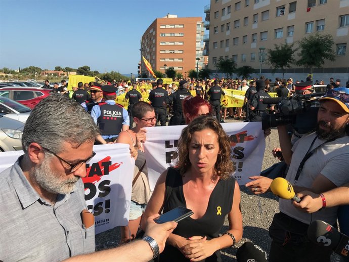 Carles Riera i Laia Estrada (CUP)