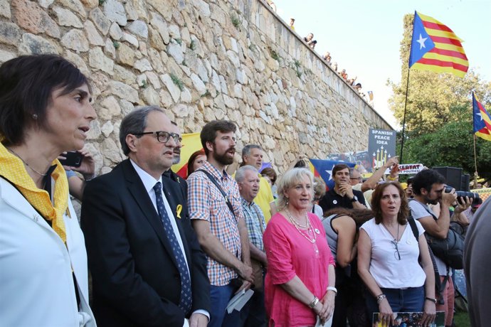 El president de la Generalitat, Quim Torra, a Tarragona