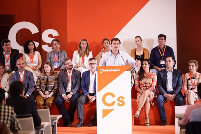 Rivera, en el la reunión del Consejo General de Ciudadanos