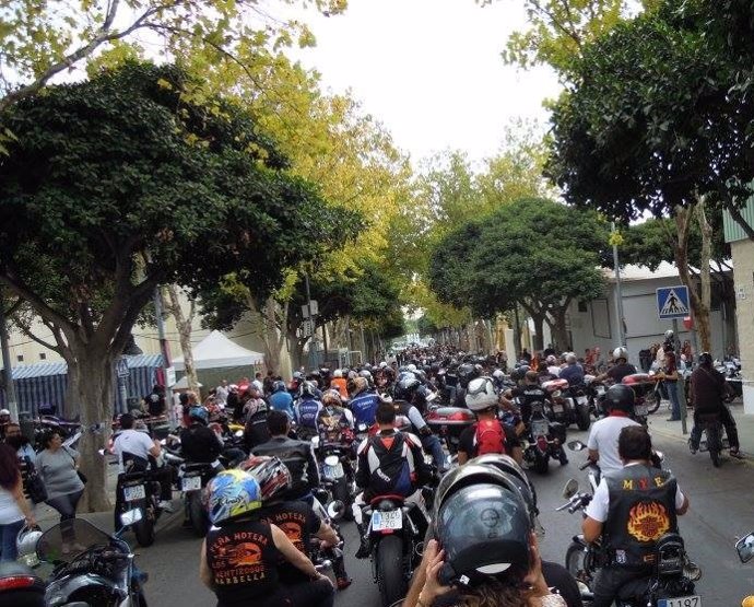 Motociclismo motos concentración ciudadana