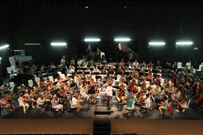 Niños en la Orquesta Sinfónica de Baleares