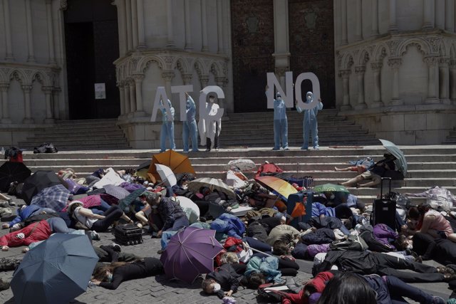 Recrean la evacuación de Cuenca ante amenaza nuclear