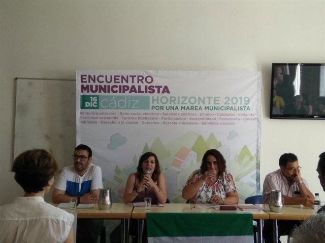 Podemos Andalucía presenta la escuela de municipalismo en Marbella 