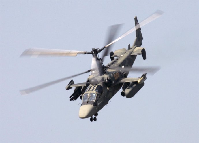 Helicóptero de combate ruso Ka-52