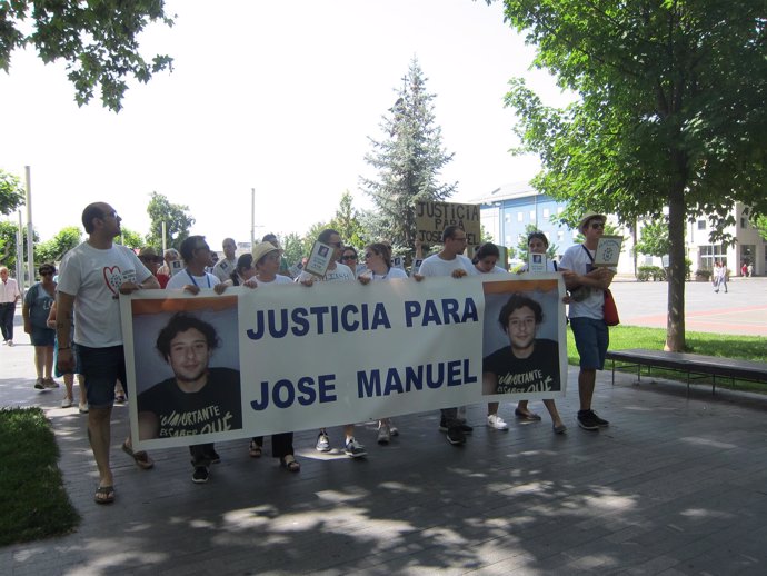 Valladolid.- Manifestación por el asesinato de José Manuel Gutiérrez
